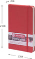 Talens Art Creation Sketchbook Red 13X21 cm, 140 Grams...