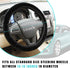 Elastic Fuzzy Steering Wheel Cover, 15'' Soft Steering Wheel Protector for Warm Winter, Anti-Slip Fluffy Car Wheel Covers, Universal Car Interior ...