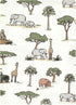Hudson Baby Unisex Baby Cotton Flannel Burp Cloths Bundle, Going On Safari, One Size...