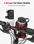 KEMIMOTO Bike Cup Holder, Bicycle Water Bottle Holder for Handlebar, Drink Holder with Mesh Pockets Hold 12-32oz Bottle, Fit for Mountain Bike Roa...