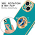 BENTOBEN Compatible with iPhone 15 Case, Phone Case iPhone 15, Slim Fit 360° Ring Holder Shockproof Kickstand Magnetic Car Mount Supported Non-Sli...