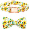 Spring Dog Collar - Sunflower Dog Collar Bows for Dogs Bowtie Pet Collar Adjustable Dog Collar Girl Dog Collar for Small Dogs...