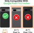 for Pixel 7 Case, Google Pixel 7 Case with 2 HD Screen Protector + Slide Camera Cover, 360° Magnetic Ring Holder Kickstand [Military Grade Shockpr...