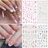 Nail Design Kit, Nail Art Brushes Set Dotting Tools, Nail Art Kit With 3D Flowers Nail Charms Crystal Gems Caviar Beads, Gold Leafs Foil Flakes, B...