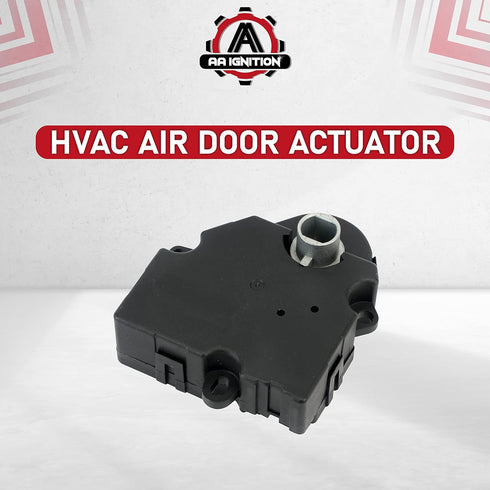 HVAC Air Blend Door Actuator - Replaces 15-73989, 604-140, 20826182, 1573989 - Compatible with Chevy Traverse 09-12, GMC Acadia 07-12, Buick Encla...