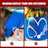 CODACE 3 Packs Nurse Headbands with Buttons, Face Cover Holder, Reduce Ear Pain, Elastic Hair Bands for Women Nursing Healthcare Worker(Blue, Blac...