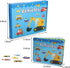 Preschool Montessori Toys for Toddlers, Vehicle Busy Book Learning Toys for Kids Toddlers Preschool Learning Activities, Autism Sensory Educationa...