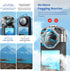 LICHIFIT Transparent PC Lens Cap for Insta360 X3 Panoramic Camera Lens Guard Cover Lens Protective Frame Case Accessories...