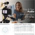 Neewer Video Microphone for Phone, On Camera Mic Kit with Black Pro Shock Mount Compatible with iPhone Android Smart Phones DSLR Camera Tablet (iP...