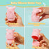 Mold Free Bath Toys for Babies 6-12 Months, 4 Pack Silicone Squirting Bath Toy for Baby, Water Pool Toys for Toddlers 1-3, Non Toxic Infant Bathtu...