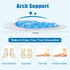 Arch Support Inserts, Foot Arch Support Inserts, Flat Feet Arch Support Pads, Orthotics Arch Support, High Arch, Flat Feet, Plantar Fasciitis, Foo...