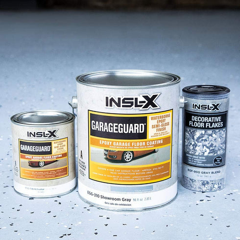 INSL-X PRODUCTS EGF700099-EA RED Combo Decorative Floor Flakes, 12 oz...