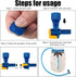 Skylety 8 Pieces Bite Valve Replacement Silicone Mouthpieces for Most Brands with 2 Pieces Shut off Valve and Tube O Ring for Hydration Pack Bladd...