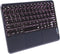 Wireless Bluetooth Keyboard with Touchpad,Portable Ultra Slim 7-Colors RGB Backlit Keyboard,10 inch Rechargeable Keyboard with Trackpad for IPad/I...