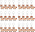 24 Pack Pony Keyring Pack Party Favor for Pony Lover, Guest Return Gift, Farm Animal Themed Party, Baby Shower, Birthday...