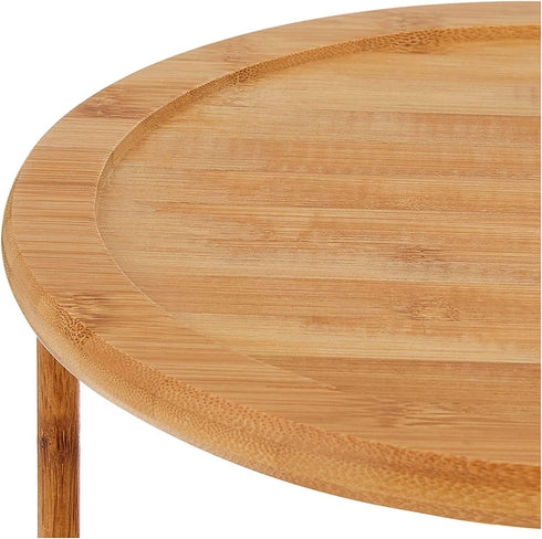Lipper International 8302 Bamboo Wood 2-Tier 10" Kitchen Turntable...