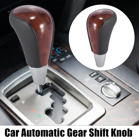 X AUTOHAUX Car Automatic Gear Stick Shift Knob for Toyota RAV4 Camry Corolla Black Brown...