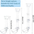 Aquarium Fish Shrimp Feeding Dish Set Clear Fish Feeder Tube and Dish with Cleaning Brush and Measuring Spoon for Feeding Shrimp and Preventing Fo...