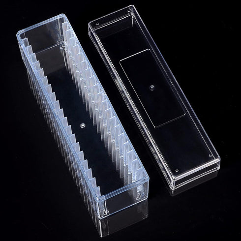 Ettonsun Transparent PC Coin Storage Box Case for 20 Slab Coin Holders Fit for PCGS NGC PCCB PMGab Coin Holders...