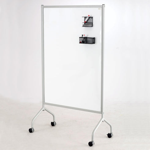Safco Products 3611BL Onyx Mesh Organizer Tray | Steel Construction | Durable Powder Coat Finish | Fits With Magnetic Marker Boards | 5.25"W x 5.2...