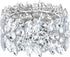 EVER FAITH Women's Stretch Bracelet Marquise Crystal Art Deco Hand Chain Wedding Bridal Jewelry...