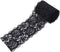 2.4 Inch Black Lace Ribbon,Sewing Lace Trim, Elastic Stretchy Lace Fabric - 5 Yard,Perfect for Crafting,Wedding,Gift Wrapping,Bow Making & Other P...