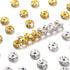 Hicarer 800 Pieces Round Rondelle Spacer Beads Crystal Rhinestone Loose Charm Beads for Jewelry Making(8 mm,Gold, Silver)...