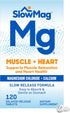 SlowMag Muscle + Heart Magnesium Chloride with Calcium Supplement to Support Muscle Relaxation, Occasional Muscle Cramping & Heart Health, High Ab...