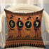 Mugod Ancient Greek Pillowcase Black-Figured Greek Warrior with Spear and Shield 18"x 18" Soft Square Cotton Linen Pillow Case Cushion Cover Home ...