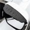 2 PCS Mirror Rain Visor Eyebrows, Waterproof Side Mirror Visor Rain Guards, Carbon Fiber Auto Rear View Mirror Protecters, Universal Exterior Acce...