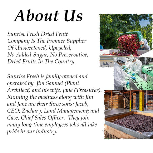 Sunrise Fresh Dried Fruit – Dried California Pears - All-Natural, Dehydrated, Unsweetened, No Added Sugar, Resealable Snack, 6oz Bag...