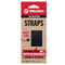 VELCRO Brand ECO Collection 6ct Pre-Cut Straps 5in x 3/8in, Sustainable 50% Recycled Material, Black...