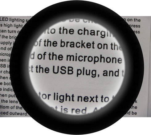 Beileshi Jewelers Loupe 30x,with 2 LED Light,Loupe Magnifier Metal Construction and Optical Glass with a Carrying Case...