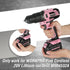 WORKPRO Replacement Charger Cord for WORKPRO Pink Cordless 20V Lithium-ion Drill Driver (W004532A)...