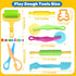 Playdough Tools for Kids, 24 Pieces Play Dough Tools Set with Rolling Pins,Playdough Cutters,Playdough Extruders,Scissor...