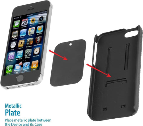 WixGear Car Mount Charger, Universal Magnetic Car Charger Socket Mount Holder, with Dual USB Charger, for Cell Phones and Mini Tablets with Fast S...