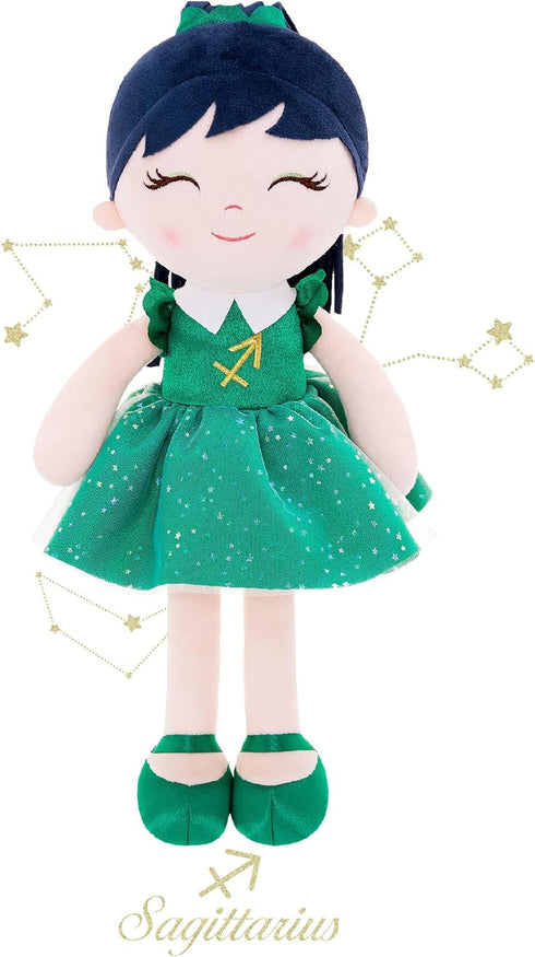 Baby Girl Gifts Plush Dolls Constellations Zodiac Doll Birthday Gift 17 inches Sagittari...