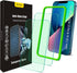 Blue Light Screen Protector for iPhone 13/13Pro & iPhone 14 (6.1inch), Eye Protection Tempered Glass Film, Scratch-Resistant, No Bubble, Anti Glar...