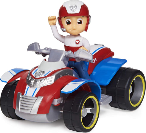 Paw Patrol, Ryder’s Rescue ATV Vehicle with Collectible Figure, for Kids Aged 3 and up...