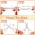 2 Pcs Folding Scissors, Portable Travel Scissors, Safe Small Scissors Stainless Steel Retractable Mini Scissors Glasses-Shaped Telescopic Cutter f...