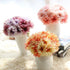 Artificial Gerbera Flower Artificial Daisy Flowers Bride Bridesmaid Holding Flowers 7 Stems Silk Daisies Flower Wedding Bouquet Living Room Office...