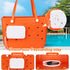 Silicone Bogg Bag Accessories Phone Holder with Zipper,Accessories Set for Bogg Bag Contain 2PCS Charms, Waterproof Cell Phone Holder Compatible w...