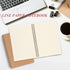 Spiral Notebook, 4 Pack Kraft Notebooks 5x8 Inches, A5 Lined College Ruled Notebooks Journal with Kraft Cover and 58 Sheets/116 Pages Ruled Lined ...