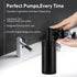 GAPPO Matte Black Soap Dispenser Stainless Steel Metal Pump Hand Lotion Bottle for Bathroom, Bedroom and Kitchen(300ML/10.15Ounce)...