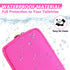 Waterproof Small Makeup Bag Pouch for Purse,Nylon Travel Toiletry Storage Bag Cute Preppy Cosmetic Bag for Women Girl,Waterproof Makeup Organizer ...