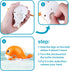 Dwi Dowellin Bath Toy for Toddlers ,Bathtub Toy with Floating Mold Free Swimming Toys and Stacking Cups,Magnetic Fishing Game for Toddles and Babi...