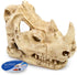 Penn-Plax Rhino Skull Aquarium Decoration - Aged Dinosaur Skeleton Décor – for Fish Tanks (RR1067)...