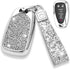 Royalfox 3 4 5 6 Buttons 3D Bling Diamond Rhinestones Smart Remote Key Fob Case Cover for 2016 2017 2018 2019 2020 2021 2022 Chevrolet Malibu Cama...