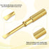 Mini Screwdriver Stainless Steel, Screw Driver Fits for Love Bracelet, Slotted Screw Driver Repair Tools for Jewelry Bracelet Eye Glasses(Gold)...