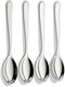 Demitasse Espresso Spoons,18/10 Stainless Steel Mini Coffee Spoons,Teaspoons,Dessert Spoons,Bistro Spoons,4.75 Inch,Set of 4,Heavy Duty and Dishwa...